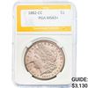 Image 1 : 1882-CC Morgan Dollar PGA MS63+