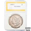 1890-S Morgan Dollar PGA MS63