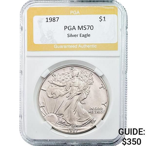 1987 Silver Eagle PGA MS70