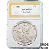 Image 1 : 1987 Silver Eagle PGA MS70