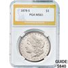 Image 1 : 1878-S Morgan Dollar PGA MS65