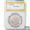 Image 1 : 1878-CC Morgan Dollar PGA MS64
