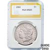 Image 1 : 1902 Morgan Silver Dollar PGA MS65