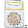 Image 1 : 1921 $1 Morgan Dollar PGA MS65 PL
