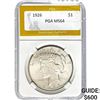 Image 1 : 1926 Peace Dollar PGA MS64