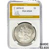 Image 1 : 1878-CC Morgan Dollar PGA MS64
