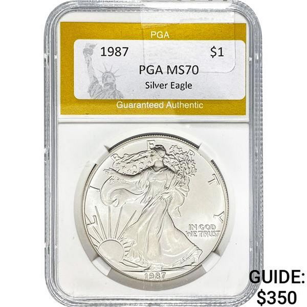 1987 Silver Eagle PGA MS70
