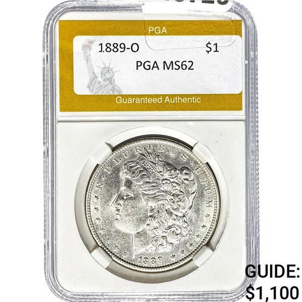 1889-O Morgan Dollar PGA MS62