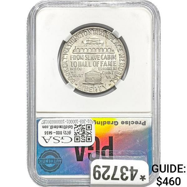 1946-D Booker T. Washington 50C PGA MS66