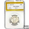 Image 1 : 1917-D Standing Liberty Quarter PGA MS64