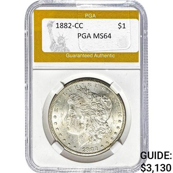 1882-CC Morgan Dollar PGA MS64