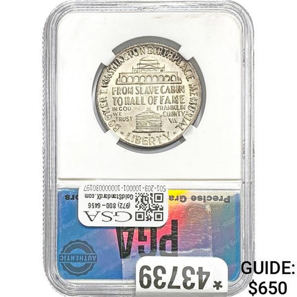 1946-S Booker T. Washington 50C PGA MS67