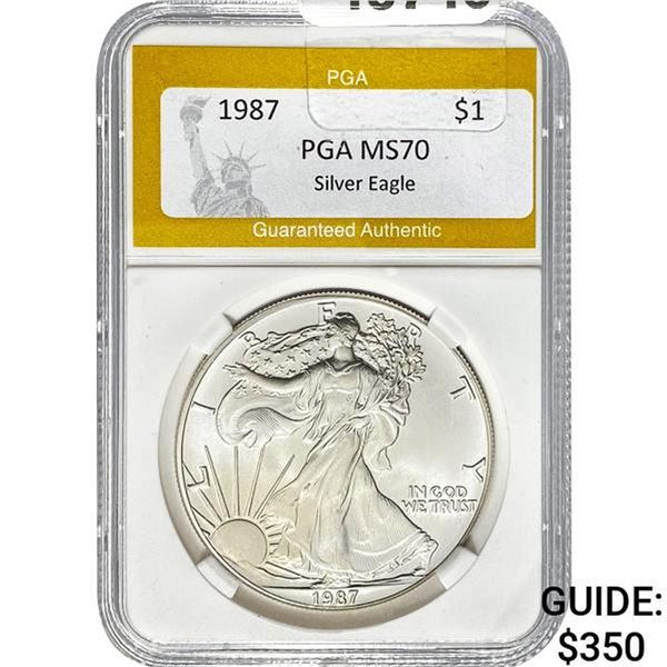 1987 Silver Eagle PGA MS70