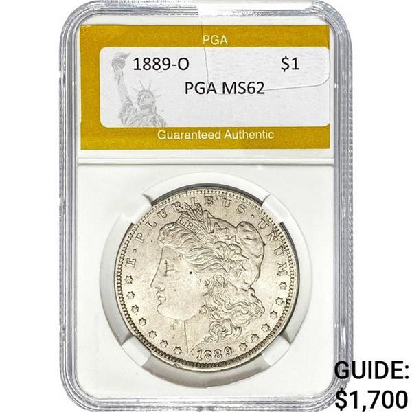 1889-O Morgan Dollar PGA MS62