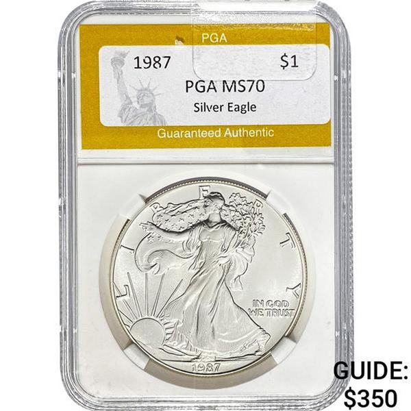 1987 Silver Eagle PGA MS70