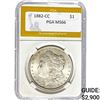 1882-CC Morgan Dollar PGA MS66