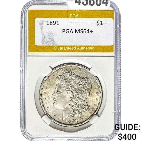 1891 Morgan Dollar PGA MS64+