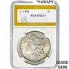 Image 1 : 1891 Morgan Dollar PGA MS64+