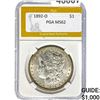 Image 1 : 1892-O Morgan Dollar PGA MS62