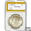 Image 1 : 1882-CC Morgan Dollar PGA MS64