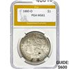 Image 1 : 1880-O Morgan Dollar PGA MS61