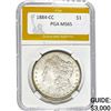 1884-CC Morgan Silver Dollar PGA MS65