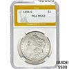 1891-S Morgan Dollar PGA MS62