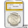Image 1 : 1927-D Peace Dollar PGA MS63