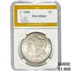 Image 1 : 1899 Morgan Silver Dollar PGA MS64