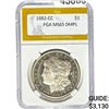 Image 1 : 1882-CC Morgan Dollar PGA MS65 DMPL