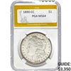 Image 1 : 1890-CC Morgan Dollar PGA MS64