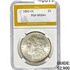 Image 1 : 1882-CC Morgan Dollar PGA MS64+