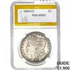 1884-CC Morgan Dollar PGA MS65