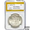 Image 1 : 1878 7TF Morgan Dollar PGA MS64+