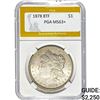 Image 1 : 1878 8TF Morgan Dollar PGA MS63+