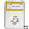 Image 1 : 1934 10C Mercury Dime PGA MS65+ FSB