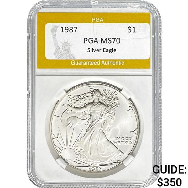 1987 Silver Eagle PGA MS70
