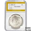 1885-CC Morgan Dollar PGA MS65