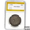 Image 1 : 1811 50C Capped Bust Half Dollar PGA MS6