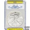 Image 1 : 2002 Silver Eagle SGS MS70