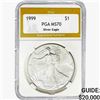 Image 1 : 1999 American Silver Eagle PGA MS70