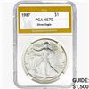 1987 American Silver Eagle PGA MS70