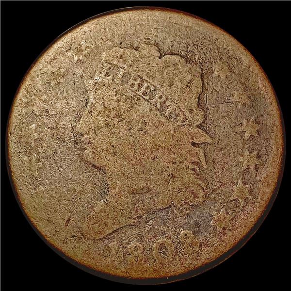 1808 Classic Head Large Cent NICELY CIRCULATED
