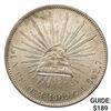 1909Mo GV Mexico Silver Peso CHOICE AU