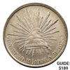 1908Mo AM Mexico Silver Peso CHOICE AU