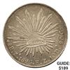 1896Zs FZ Mexico Zacatecas Silver 8 Reales CHOICE AU