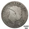 Image 1 : 1817 Great Britain Silver 1/2 Crown ABOUT UNCIRCULATED