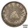 1908Mo AM Mexico Silver Peso CHOICE AU