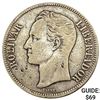 1929 Venezuela 5 Bolivares NEARLY UNCIRCULATED