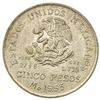 Image 2 : 1953 Mexico Silver 5 Pesos UNCIRCULATED
